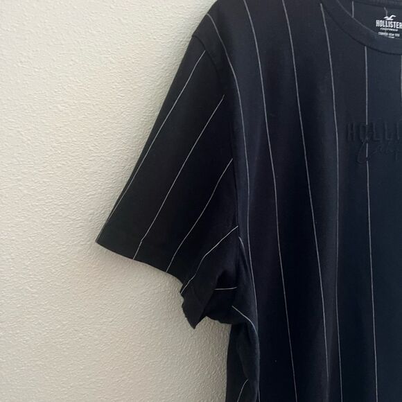 COPY - Hollister curved hem tee black size mens XXL - Picture 3 of 5